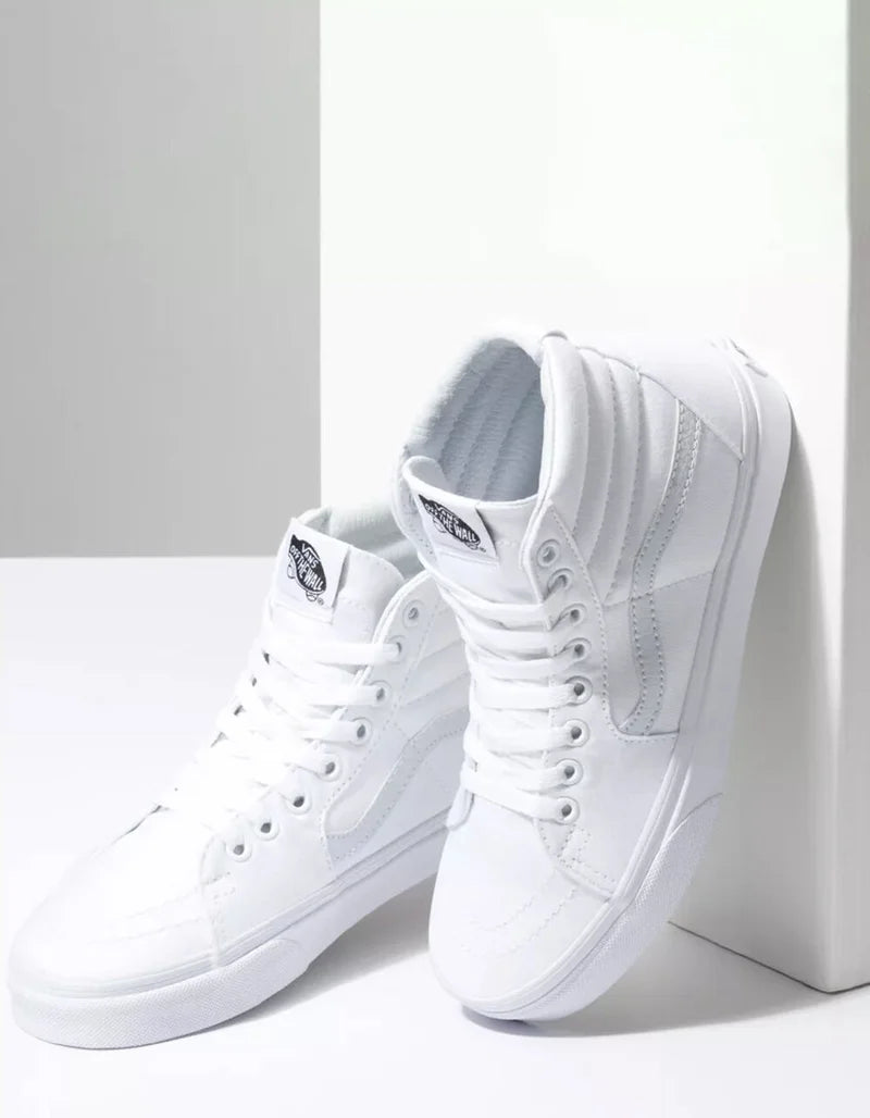 Vans SK8-Hi Canvas True White