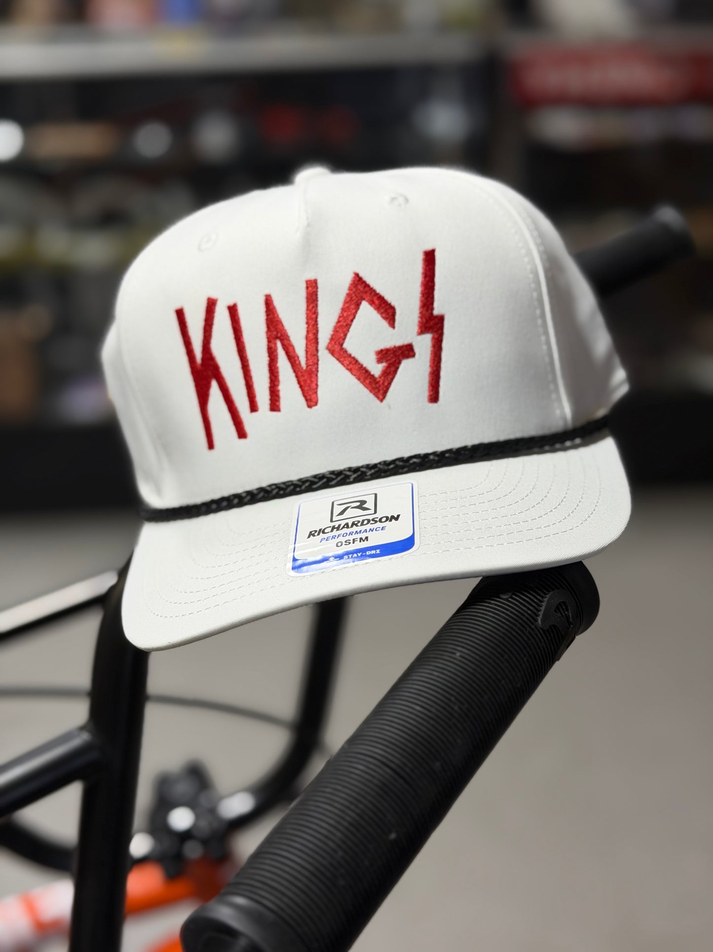 KR Reigning Blood SnapBack White Hat