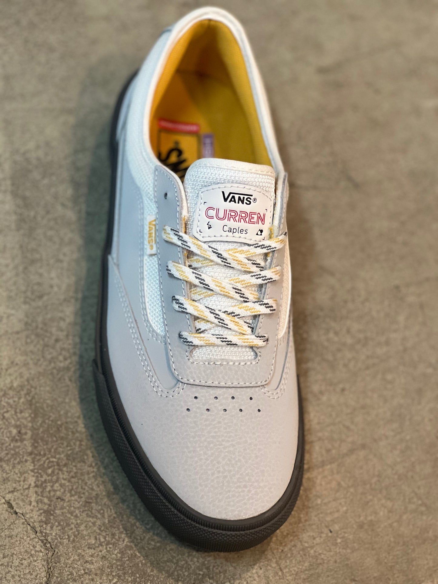 Vans Skate Curren Caples Grey Shoe