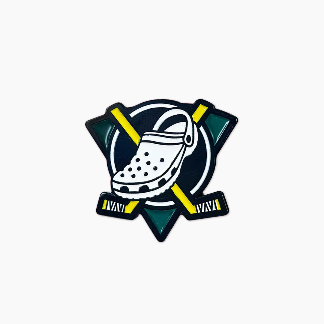 Mighty Crocs Enamel Pin