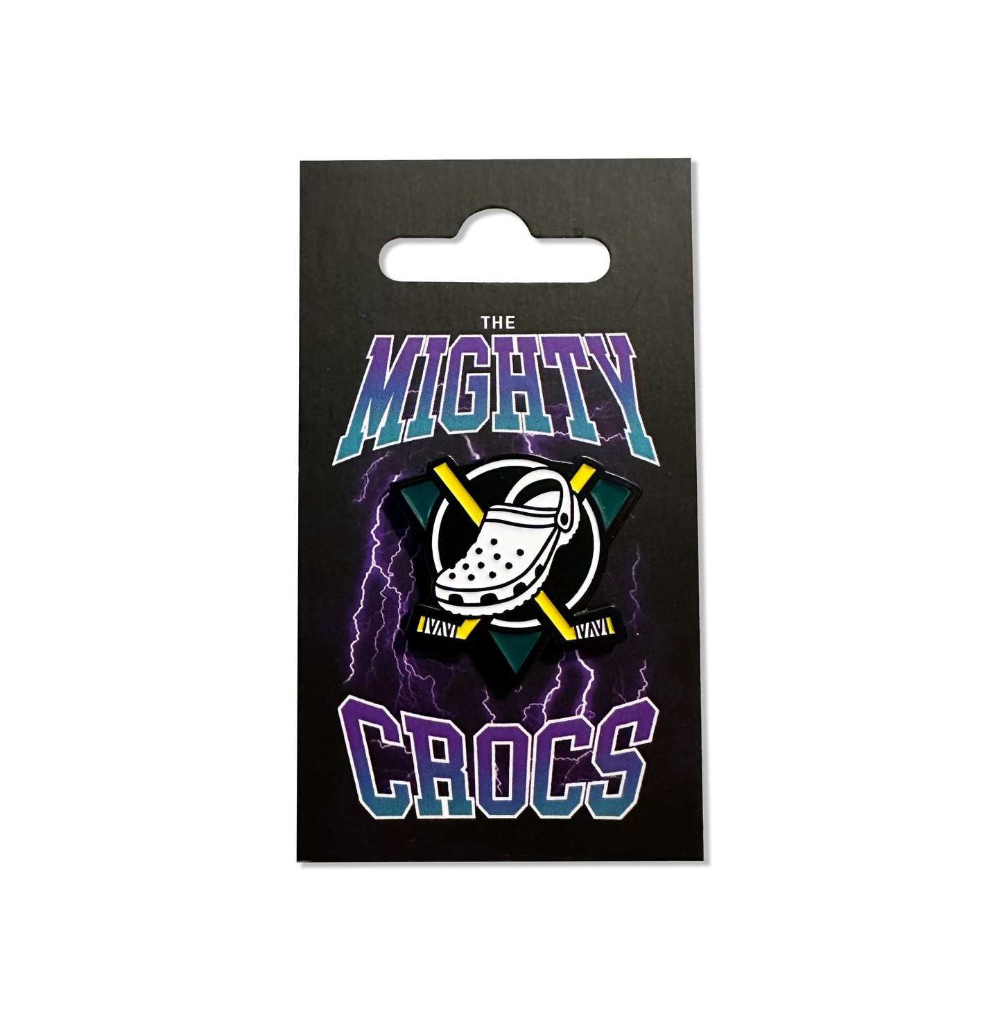 Mighty Crocs Enamel Pin