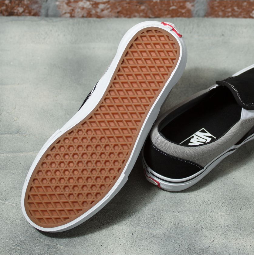 Vans Slip On Pro Nation Black/Silver Shoes