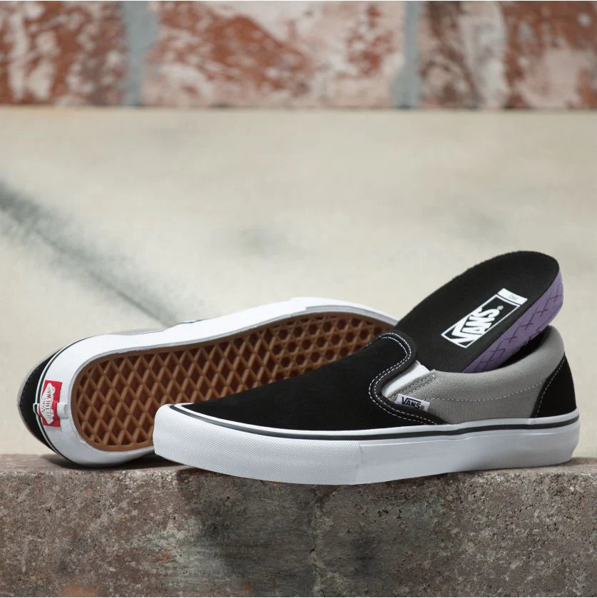 Vans Slip On Pro Nation Black/Silver Shoes