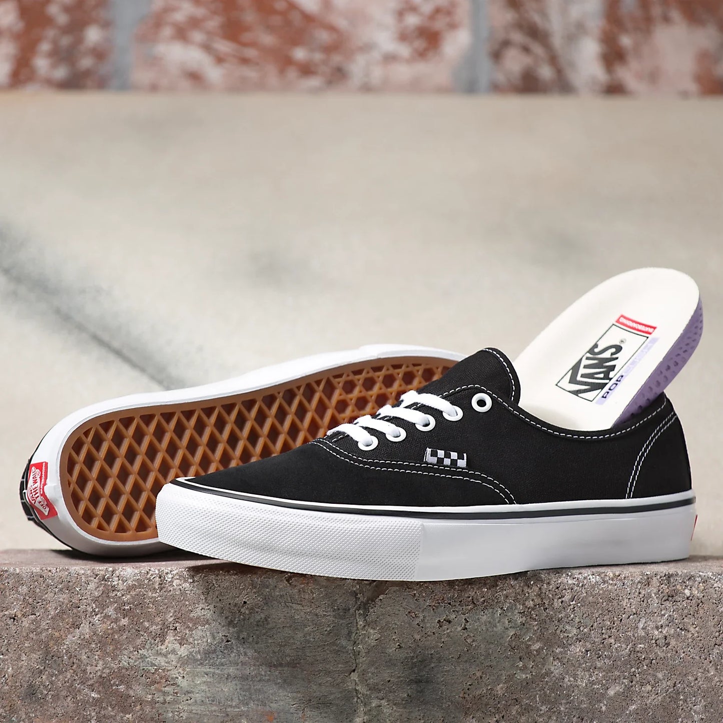 Vans Skate Authentic Black/White