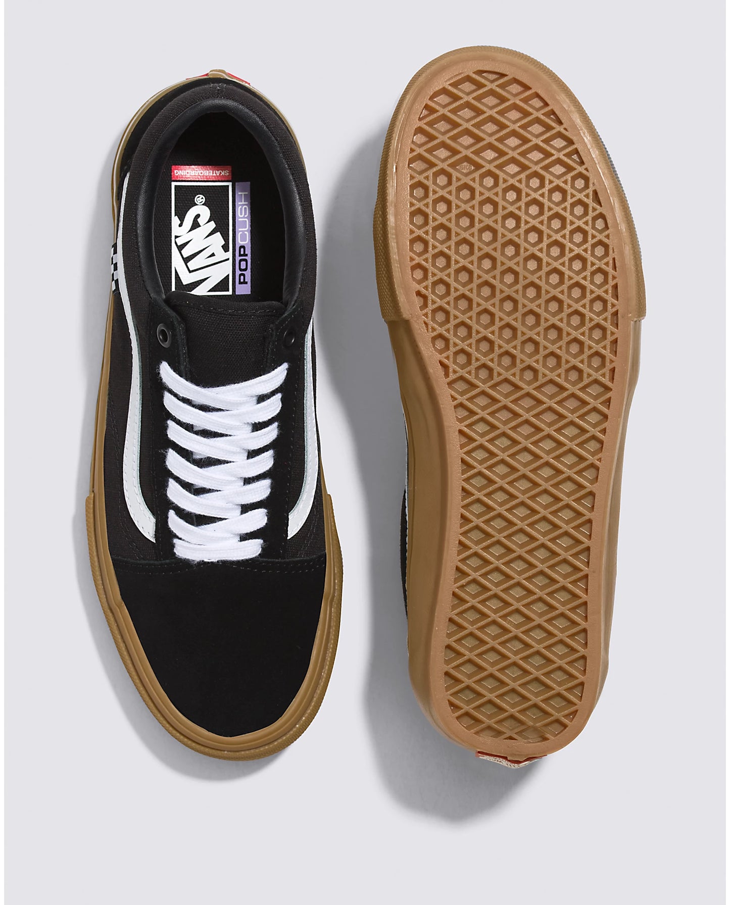 Vans Old Skool Pro Black/ White/ Medium Gum
