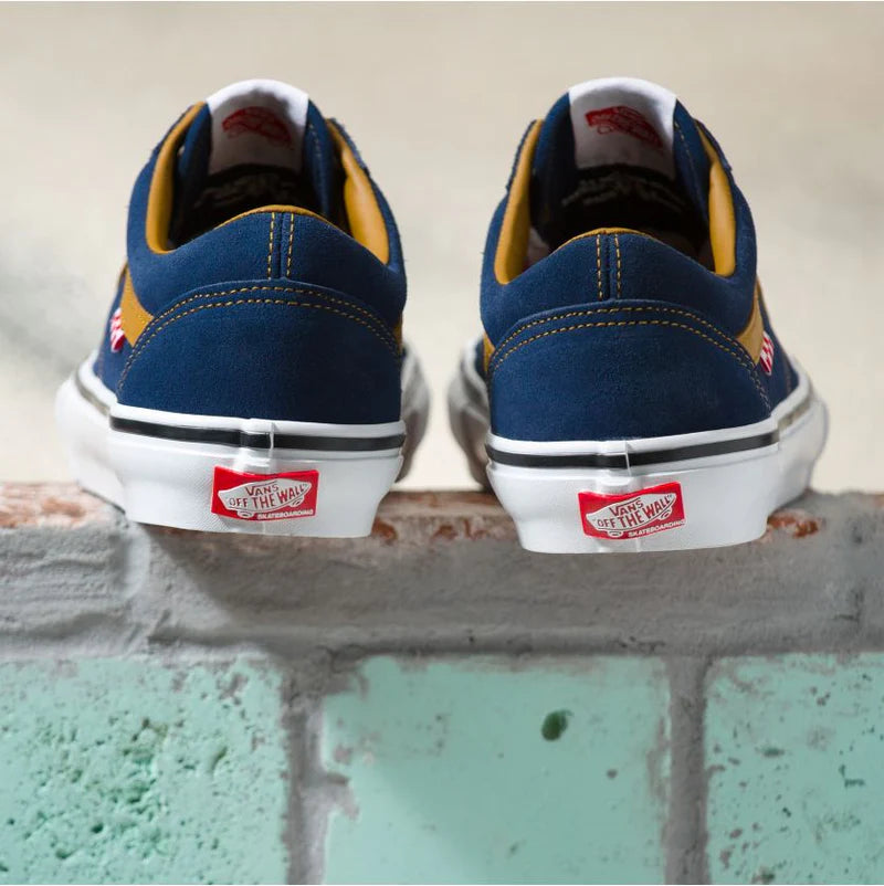 Vans Old Skool Skate Reynolds Navy/Golden Brown