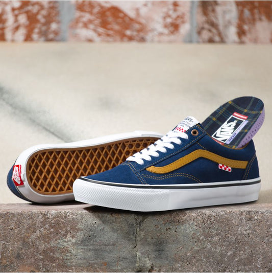 Vans Old Skool Skate Reynolds Navy/Golden Brown