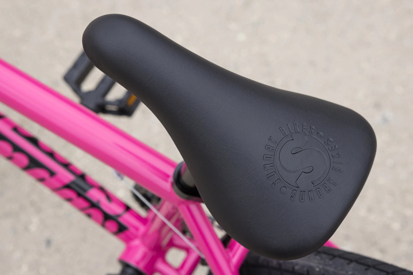 SUNDAY PRIMER BMX Bike Gloss Surf Pink with 20.5" tt