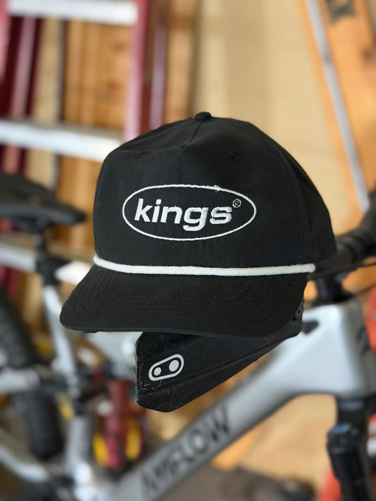 KR Race Snapback Hat Black