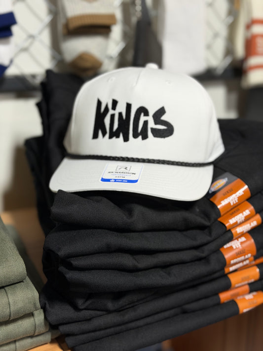 KR Thick SnapBack Hat White