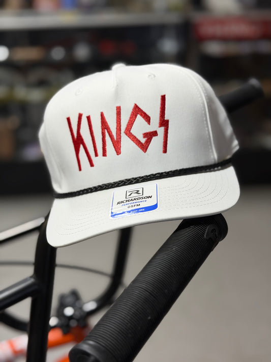 KR Reigning Blood SnapBack White Hat