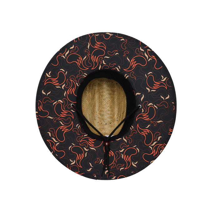 Fox Straw Hat