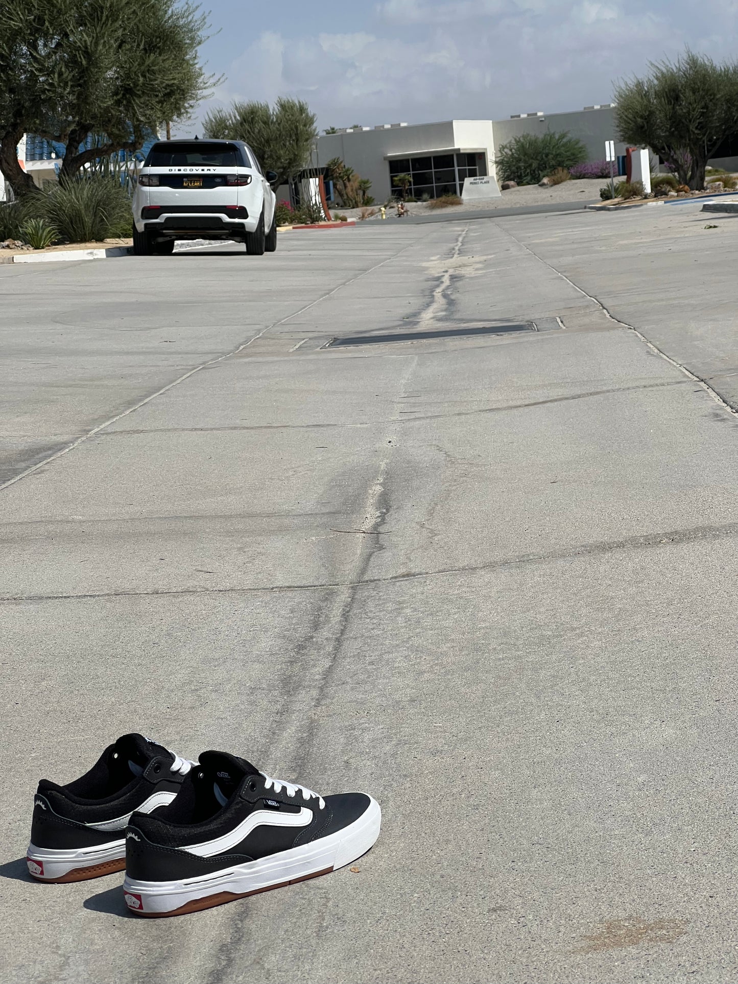 Vans Proof Waffle BMX Shoes Black/White