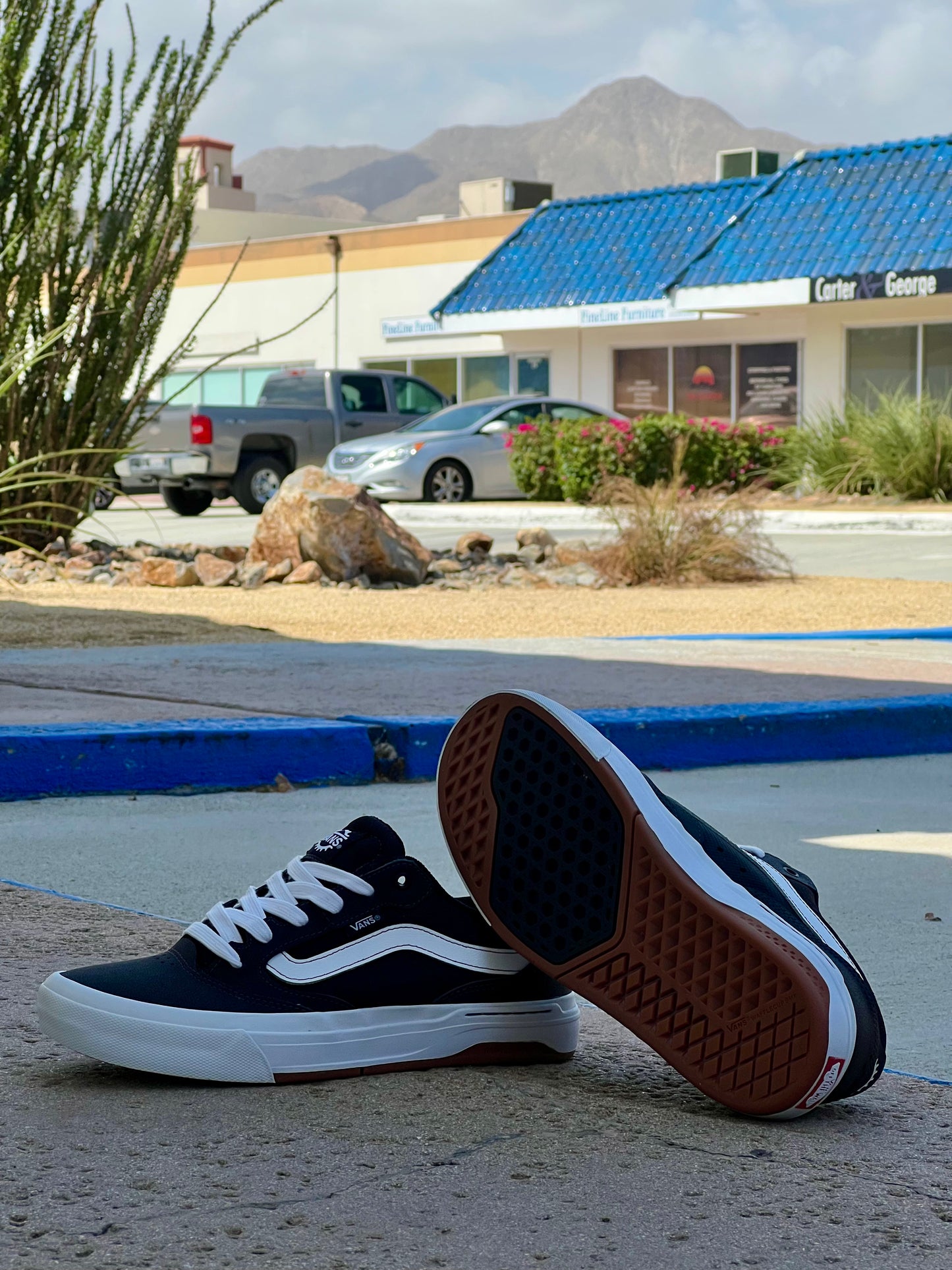 Vans Proof Waffle BMX Shoes Black/White