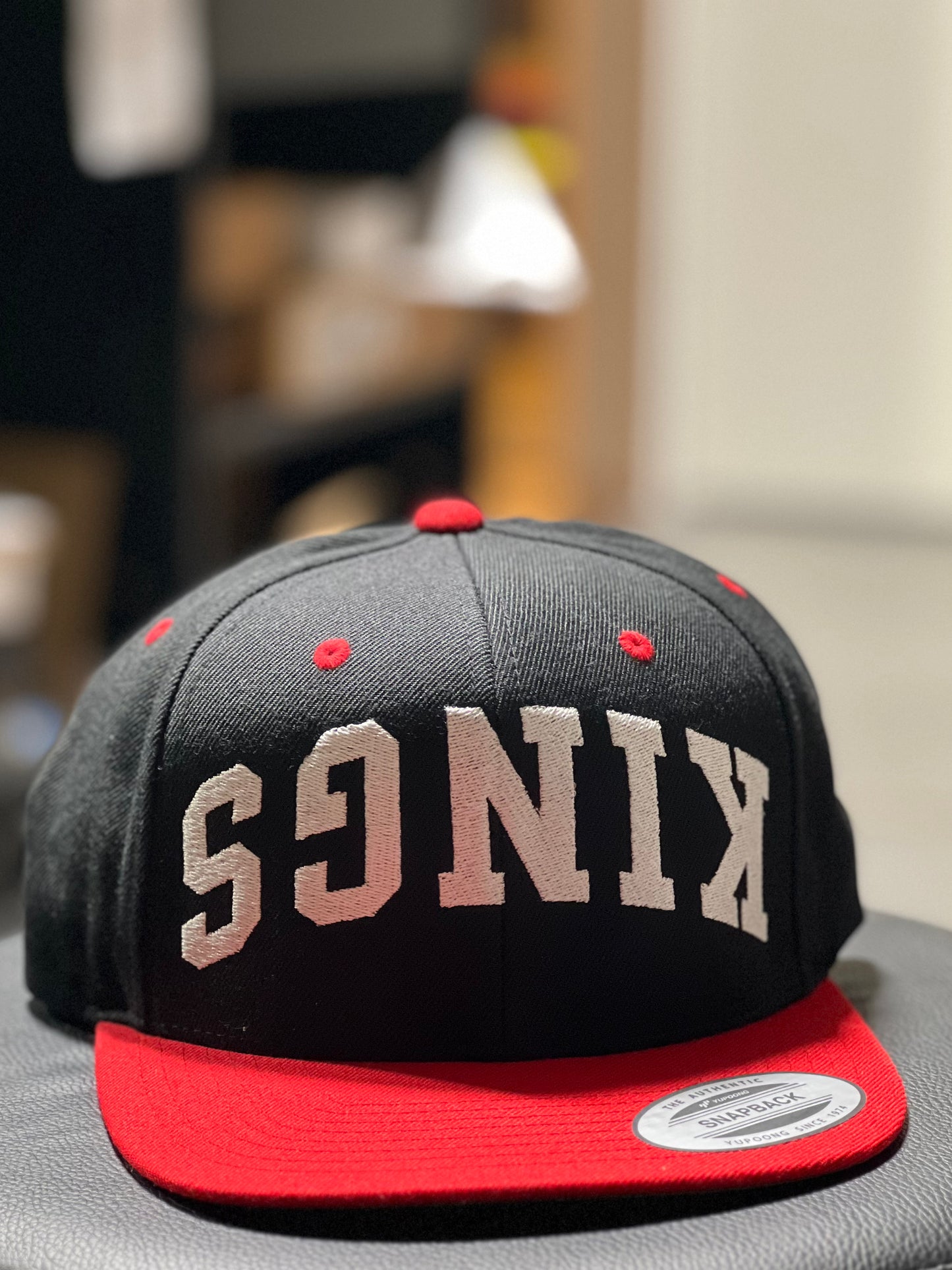 KR Flip Snapback Hat Black/Red