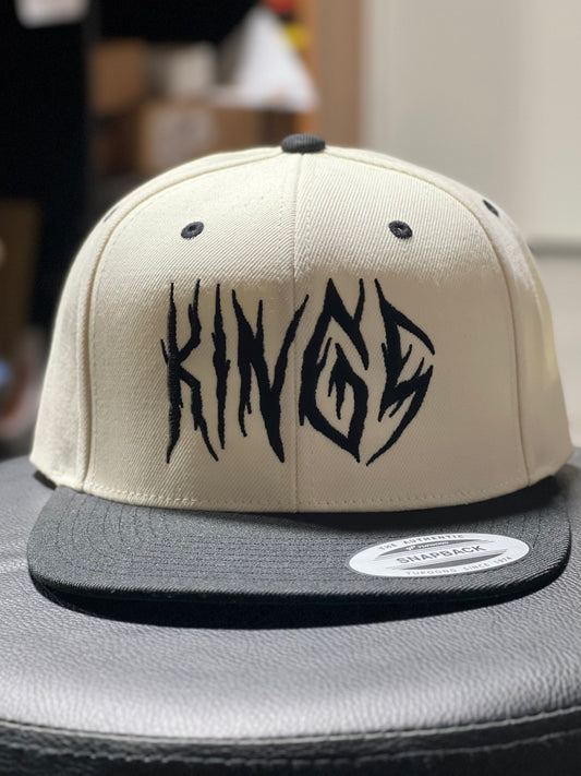 KR Core Snapback Hat Bone/Black