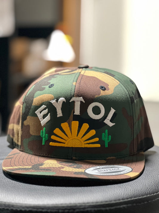 Eytol Rising Camo Snapback Hat