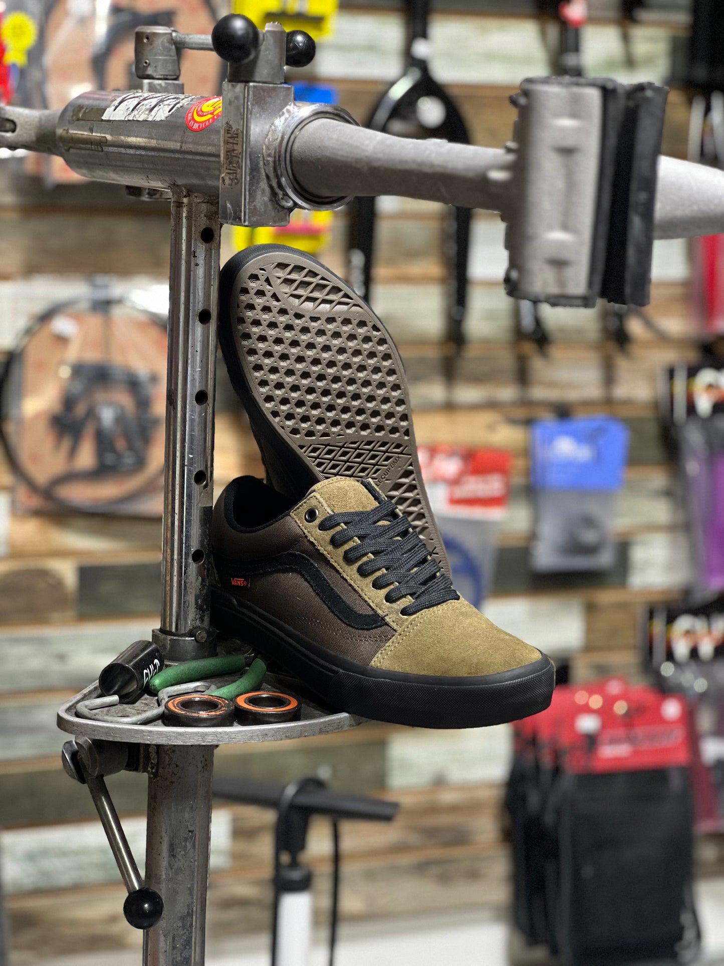 Vans BMX Old Skool Coal Brown Shoes