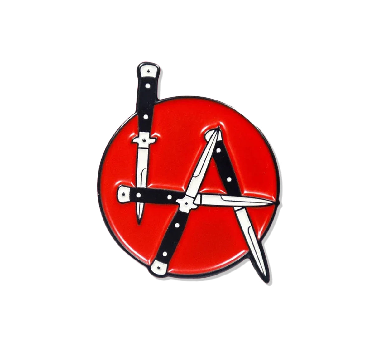 To Live and Die In LA Enamel Pin