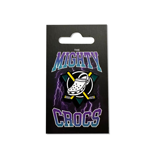 Mighty Crocs Enamel Pin
