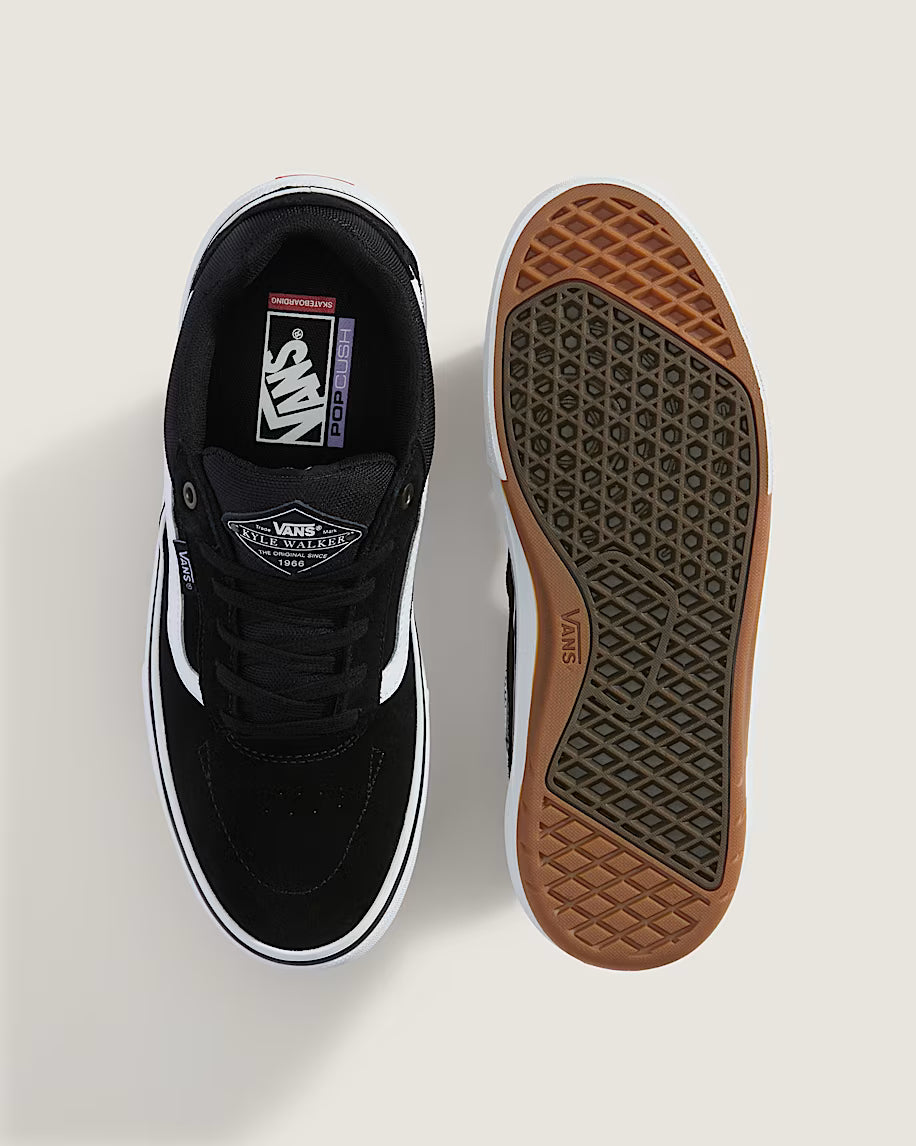 Vans SKate Kyle Walker Wafflecup Shoes Black/White