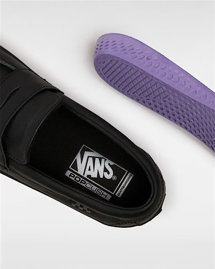 Vans Skate Loafer Shoe Black