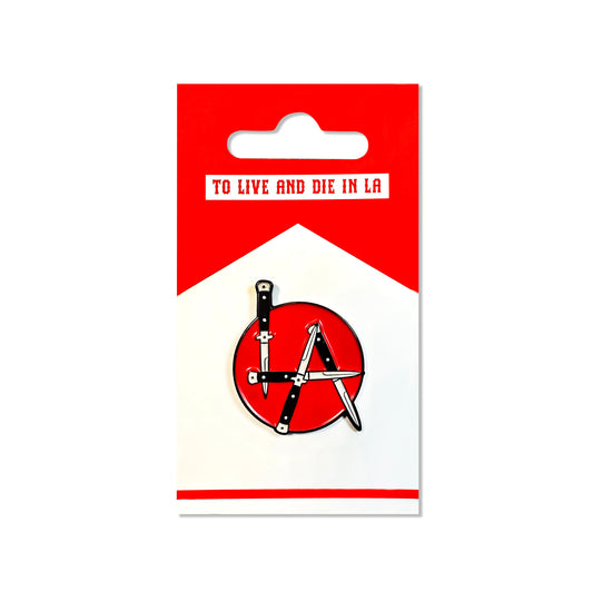 To Live and Die In LA Enamel Pin