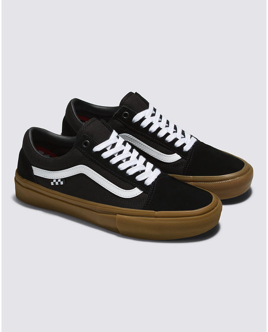 Vans Old Skool Pro Black/ White/ Medium Gum