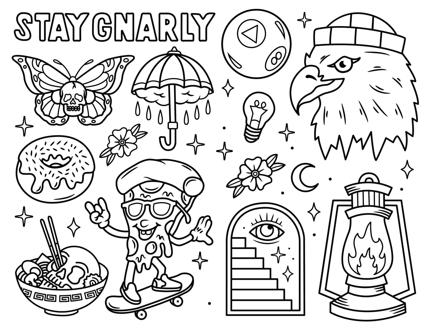 This is a Digital Coloring Book