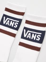 Vans Drop V Crew Socks Bitter Choclate Brown