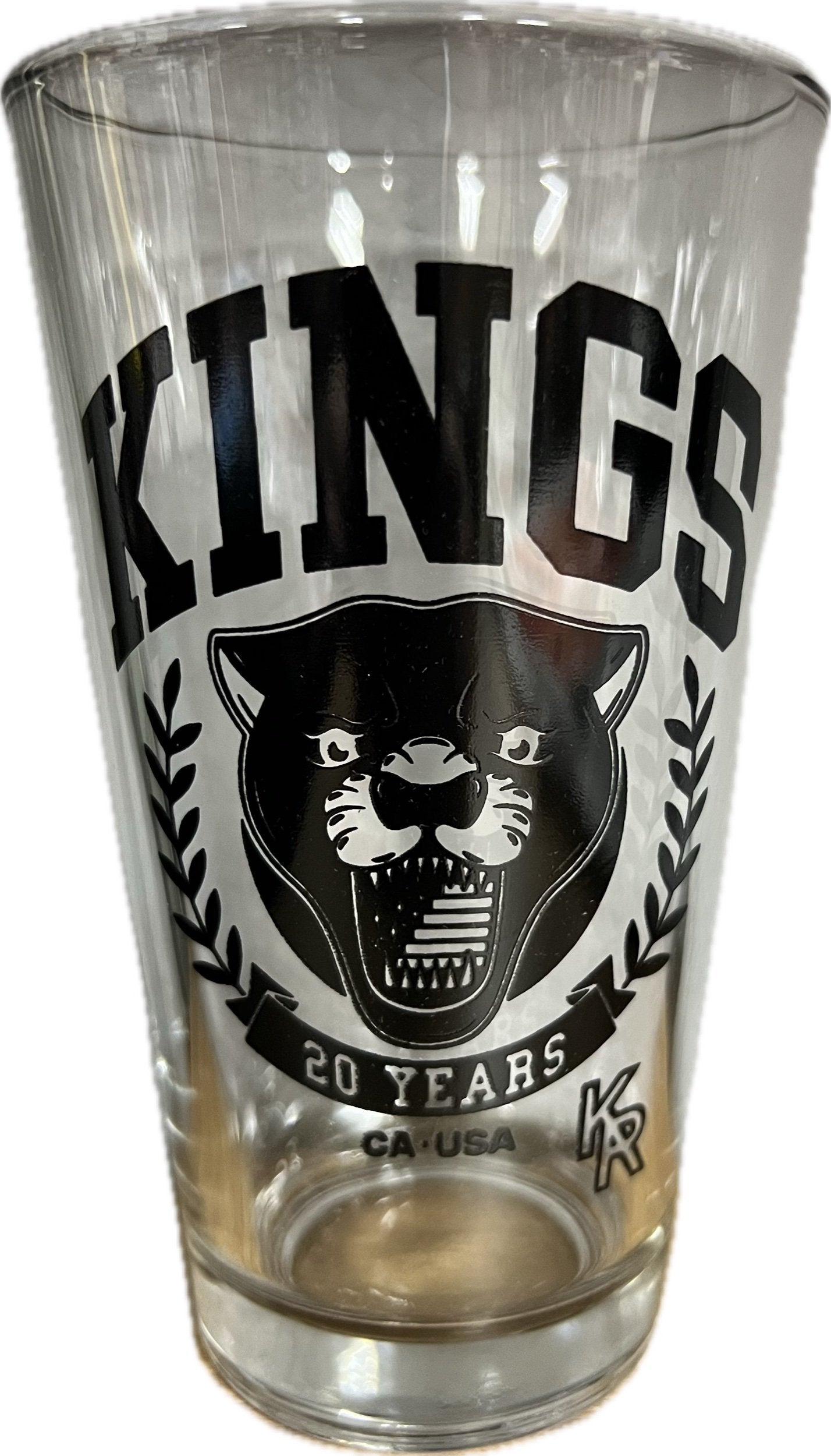 KR 20 Year Pint Glass