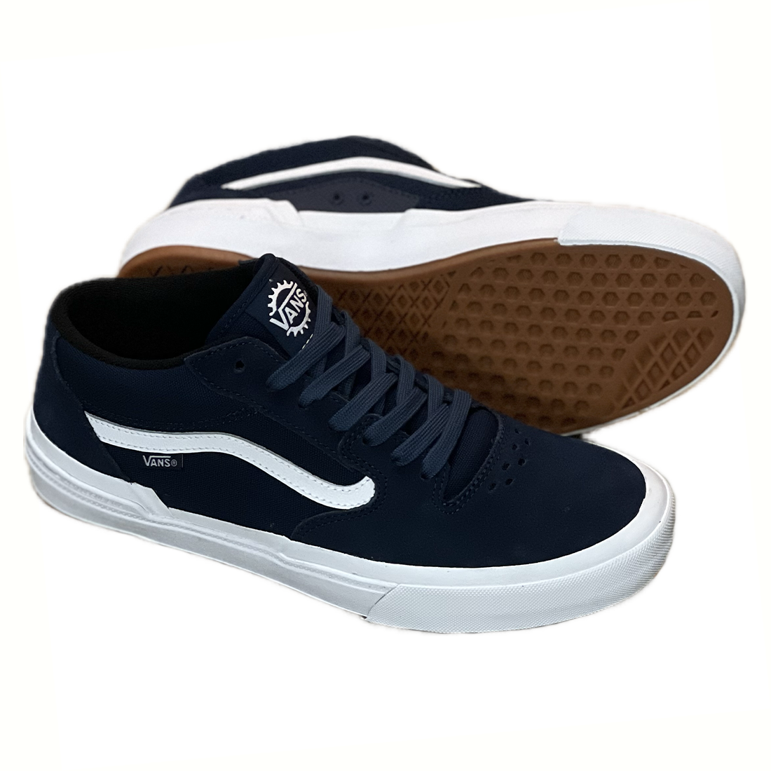 Vans Style 114 BMX Shoes Navy/White