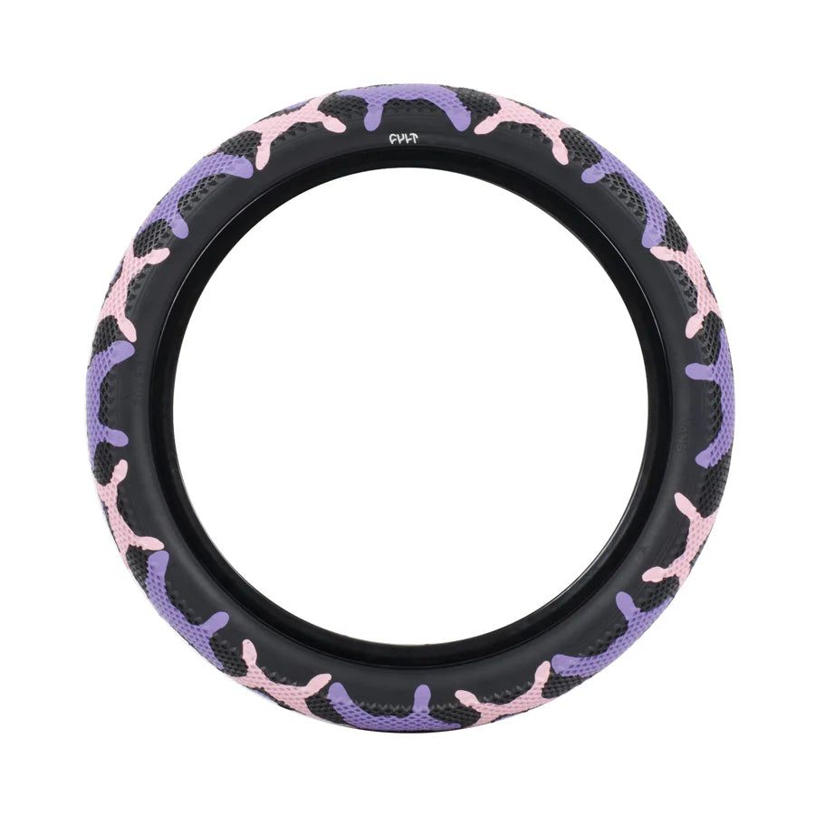 20" Cult X Vans Purp Camo Tires